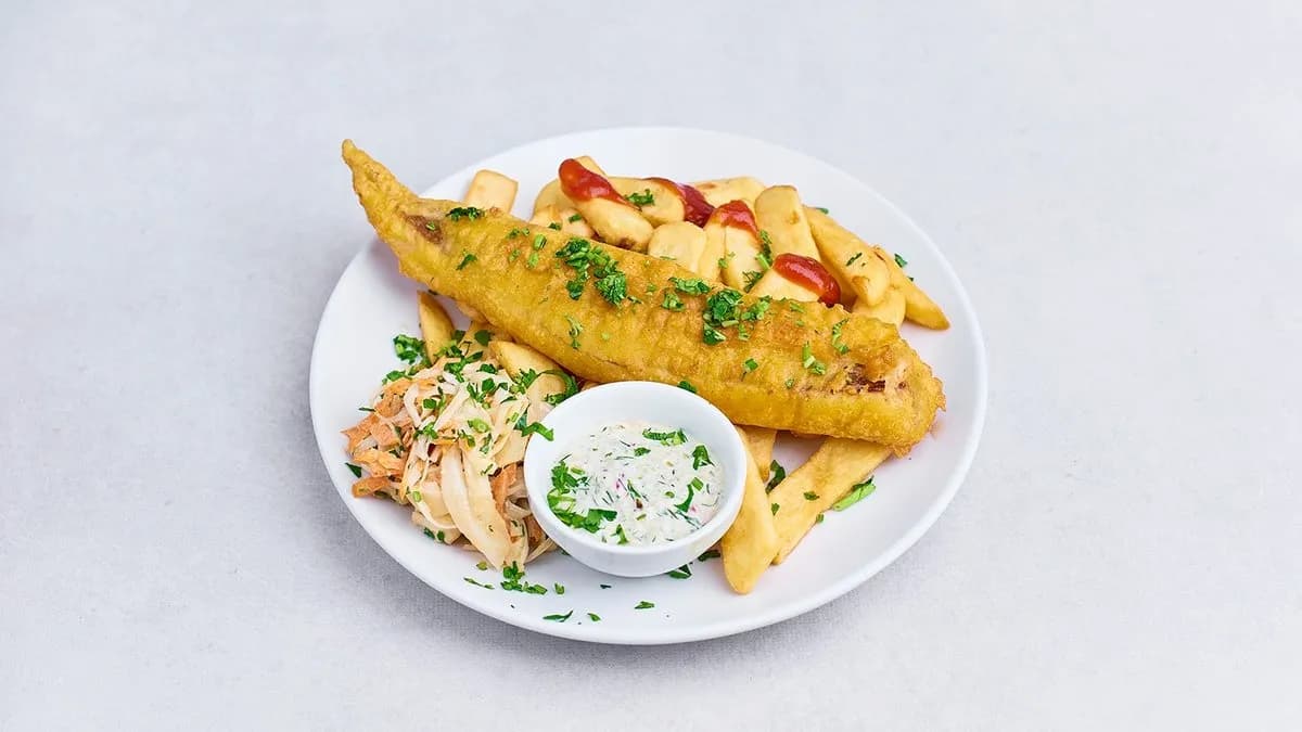 Dorsz w cieście piwnym