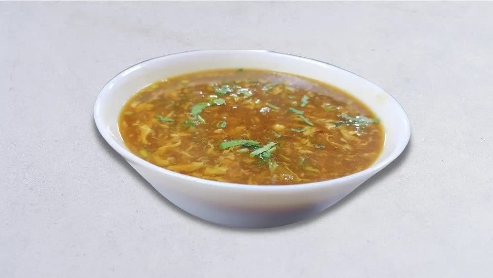 Hot & sour chicken soup