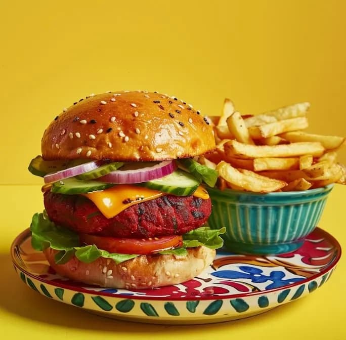 Tropical Teriyaki + Frytki