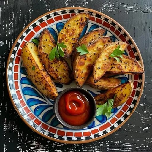 Ziemniaczane łódeczki