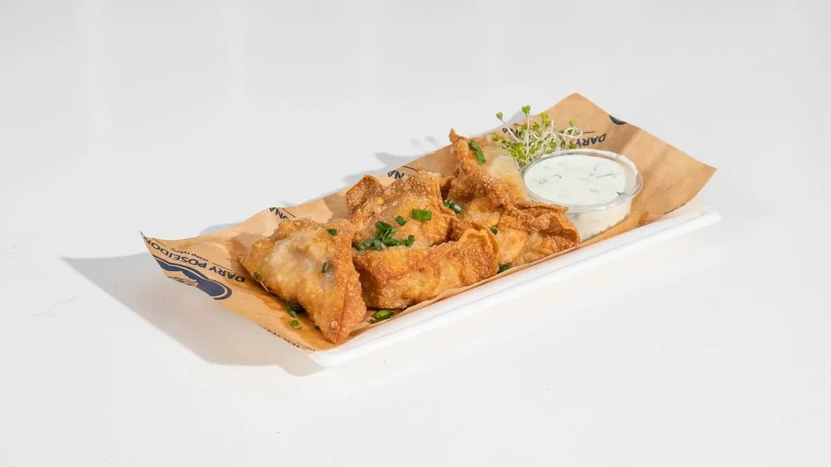 Pierożki Won Ton z fetą