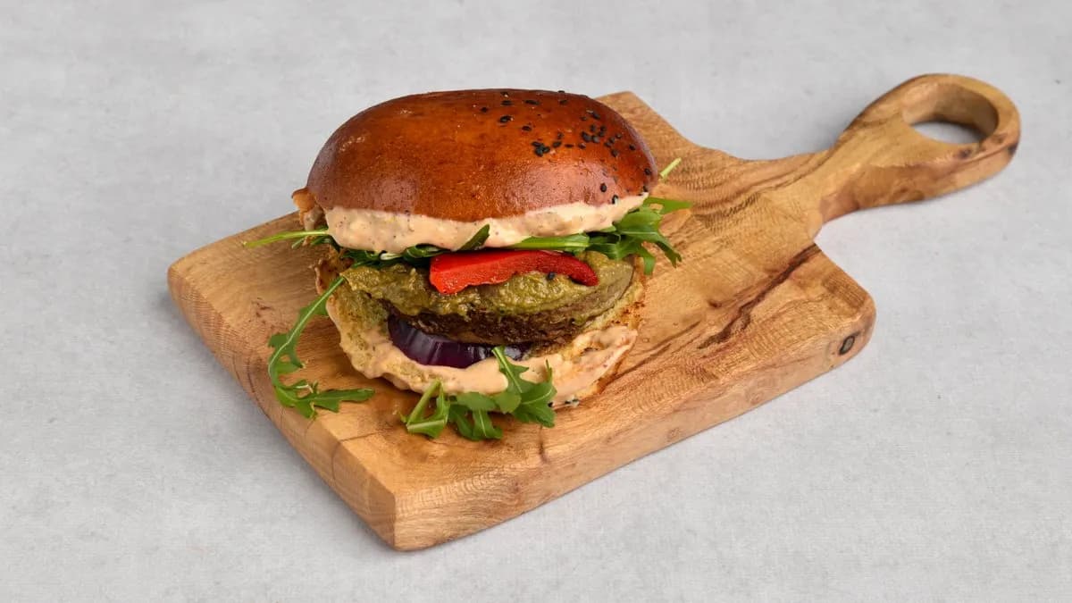 Vegesmash burger