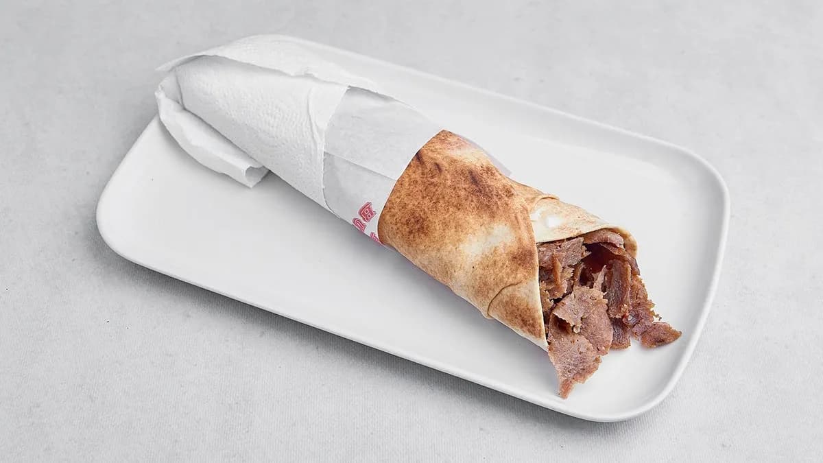 XXL kebab z kurczakiem