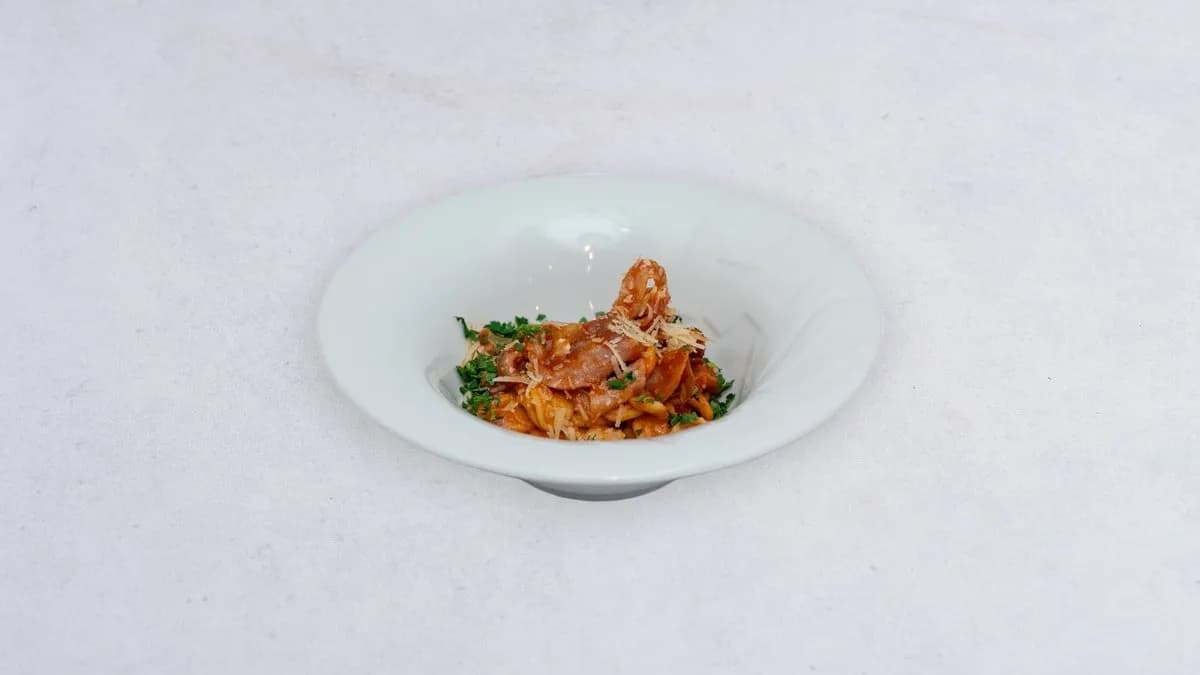 Orcchiette z pancettą