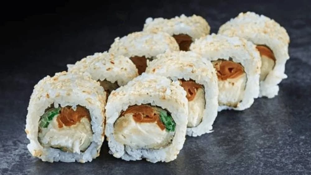 California maki Maślana w Tempurze
