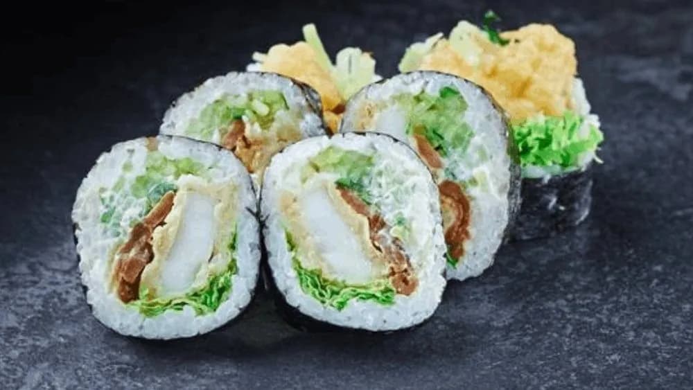 Futomaki Kalmar w Tempurze