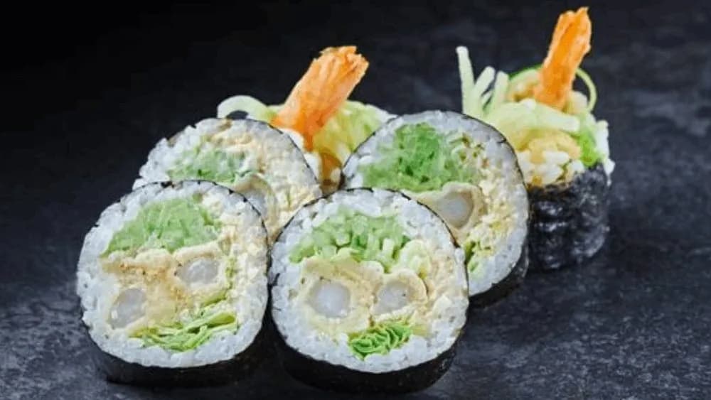 Futomaki Krewtka w Tempurze