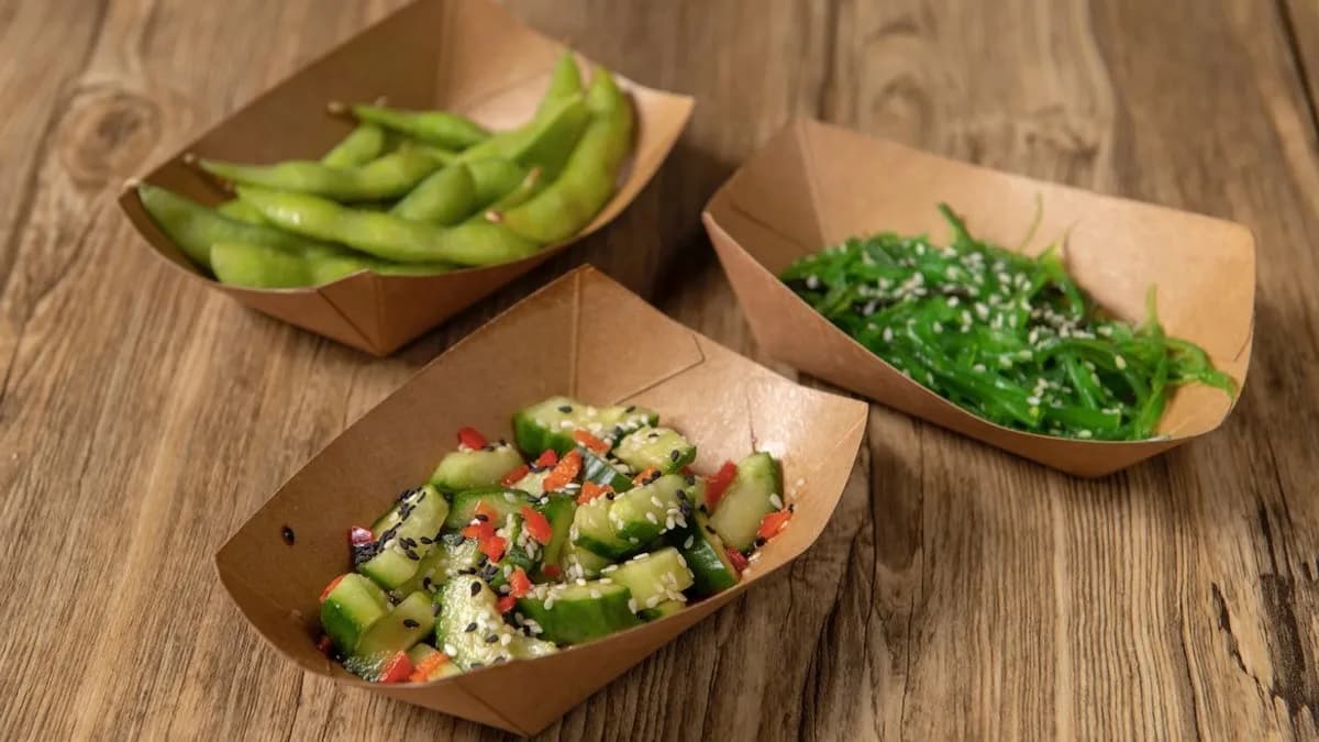 Edamame z solą morską