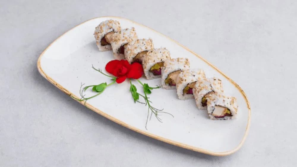 Tofu cytrusowe w panko (wege)