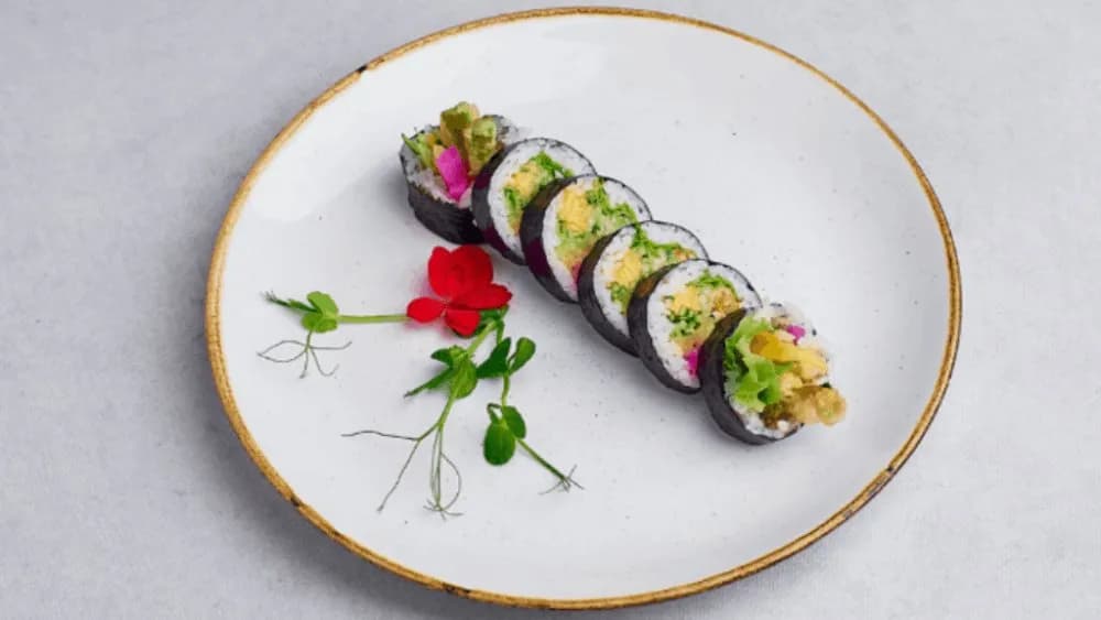 Szparag w tempurze (wege)