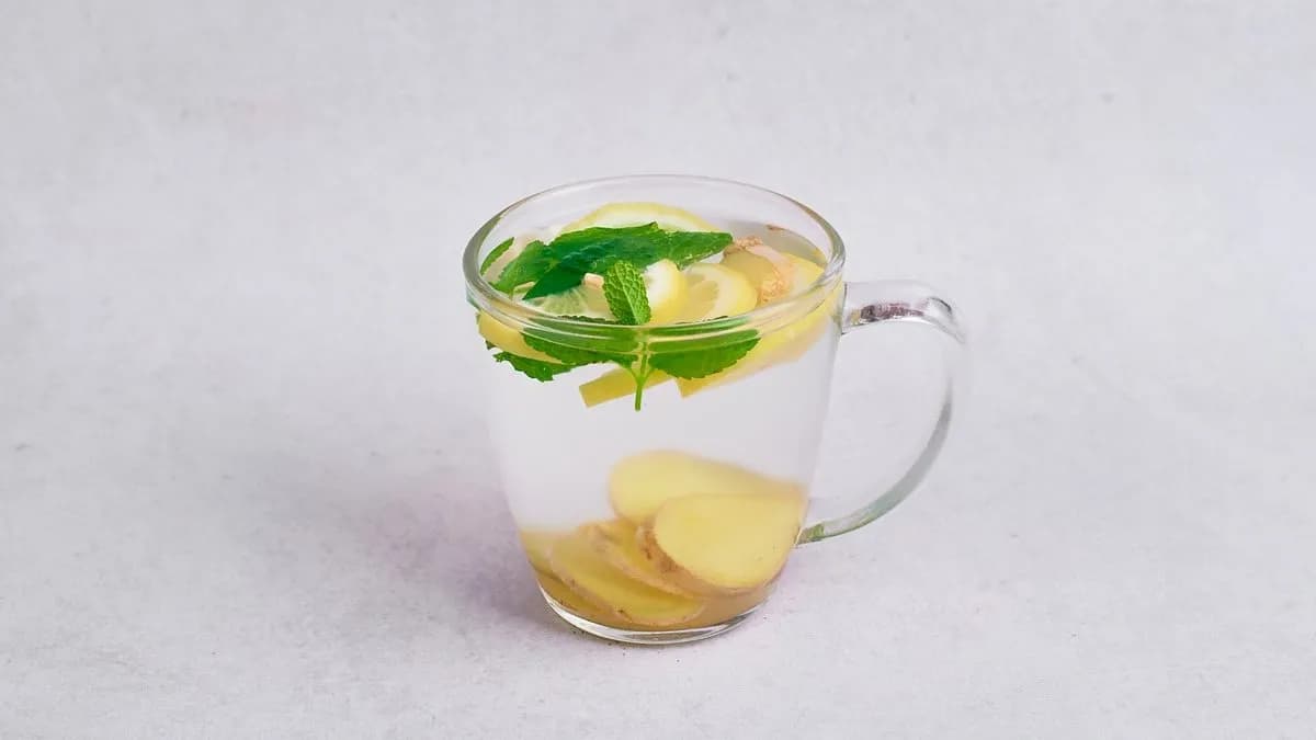 Napar imbirowy z jasminem