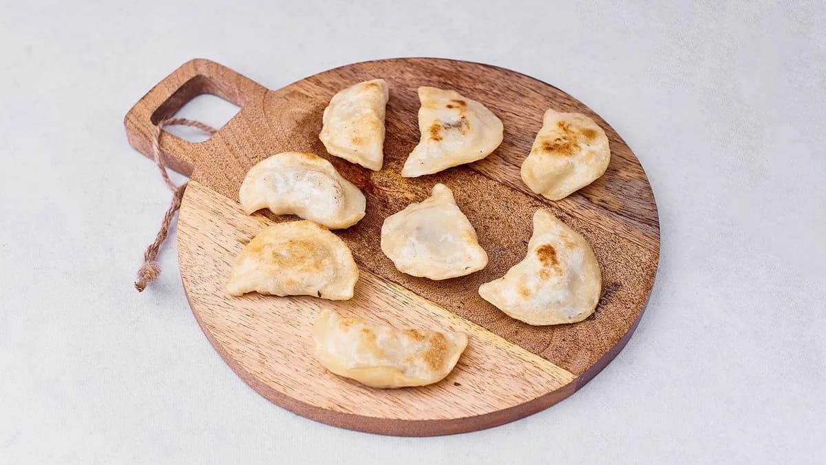 Smażone pierogi ukraińskie
