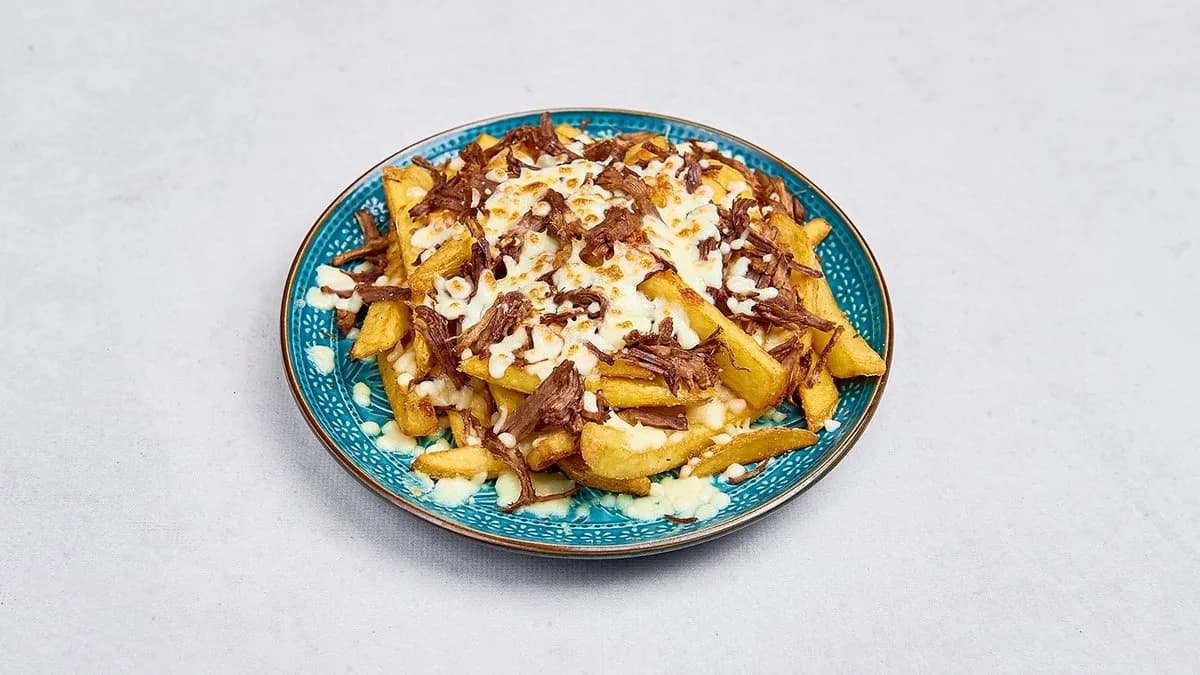 Frytki con carne z ziemniaka