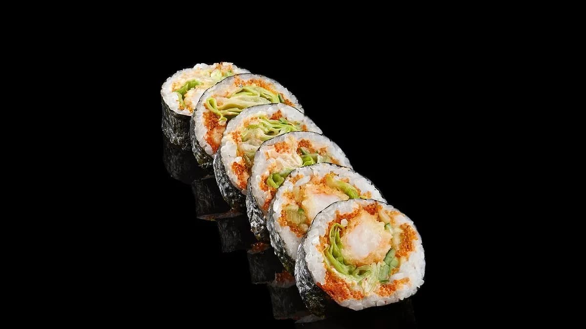 Futo z krewetką w tempurze