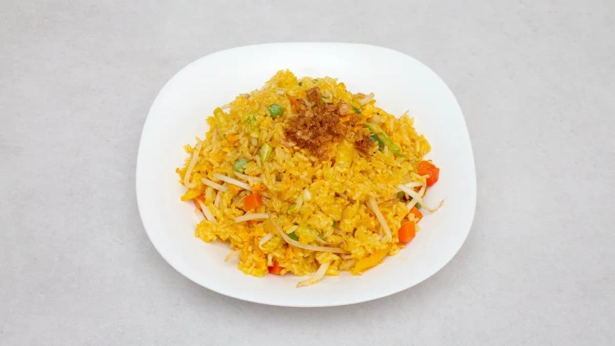 Smażony ryż z kurczakiem