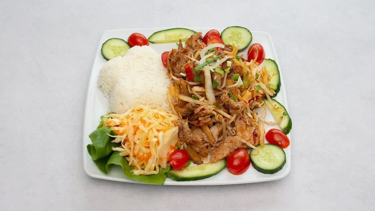 Wołowina curry / po tajsku