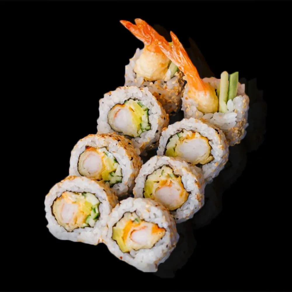 California Maki Krewetka w Tempurze (8 sztuk)