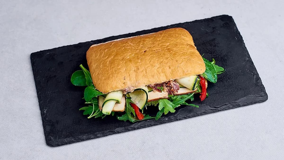 Focaccia wegetariańskie