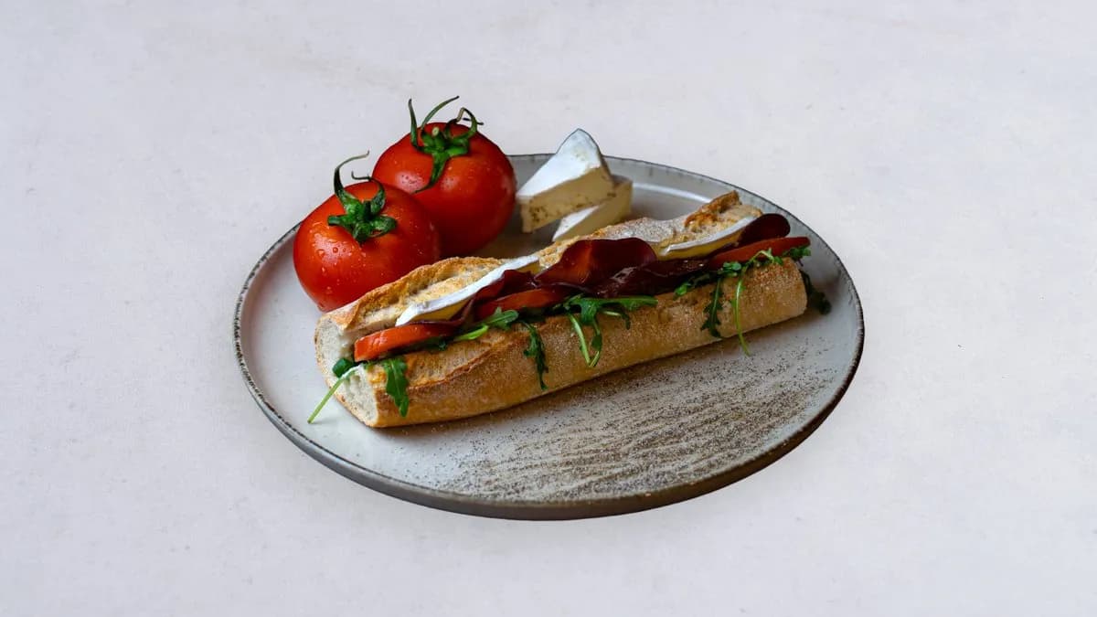 Bagietka z szynką parmeńską