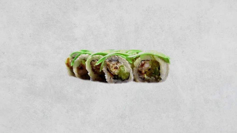 California z węgorzem w awokado