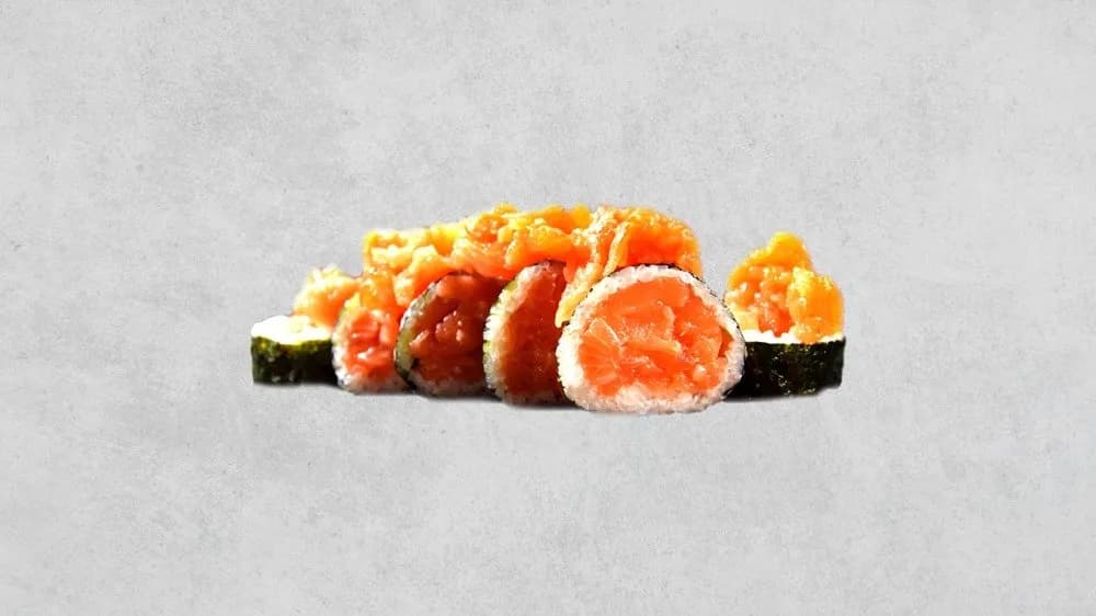 Futomaki tatar z łososia