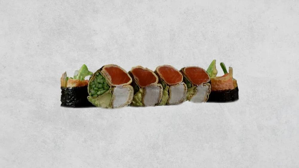 Sashimi roll - fusion roll