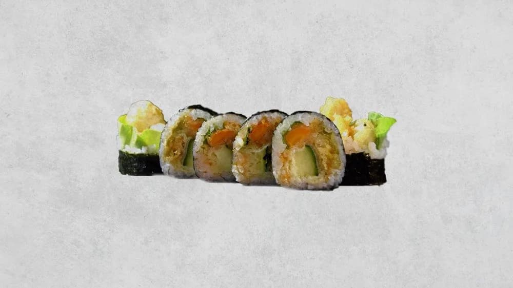 Futomaki warzywa w tempurze