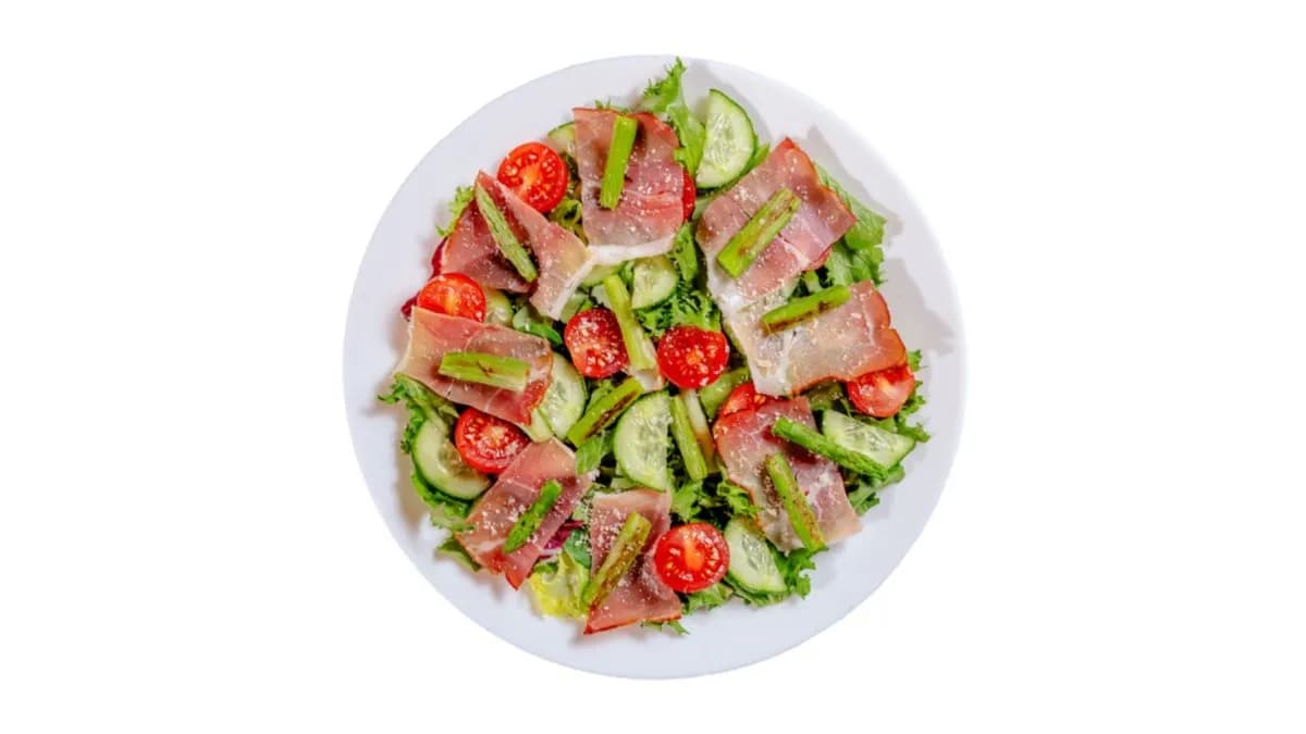 Sałatka szparagowe pole