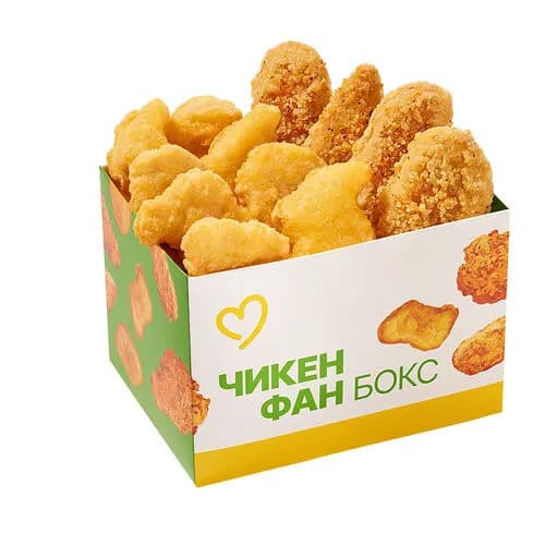 Чикен Фан Бокс со стрипсами б\соуса
