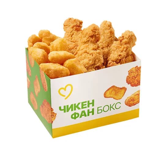 Чикен Фан Бокс с крыльями б\соуса