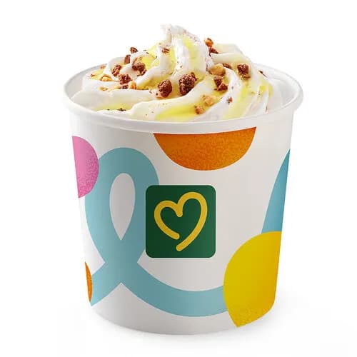 Мороженое Де Люкс Лимонное печенье