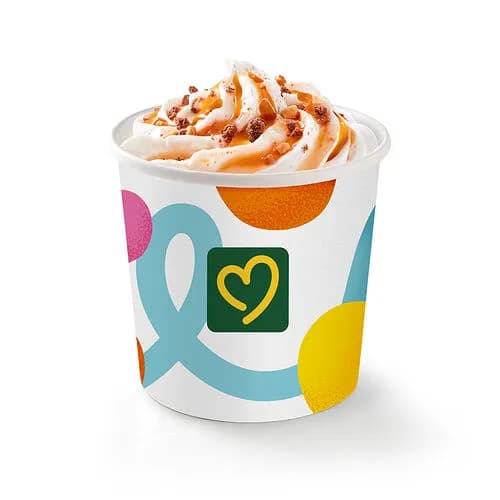 Мороженое Де Люкс с карамелью