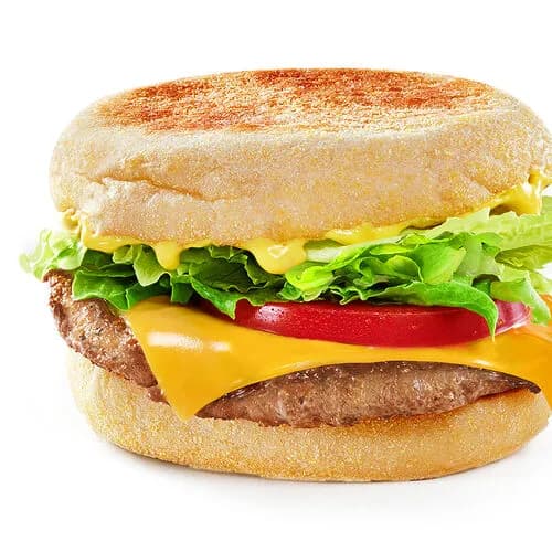 Фреш Маффин со свининой и пикантной горчицей