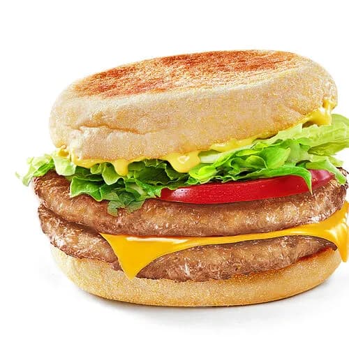 Двойной Фреш Маффин со свининой и пикантной горчицей