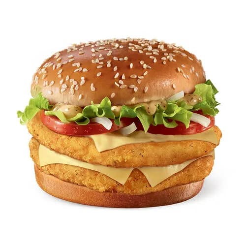 Двойной Биг Бургер с курицей