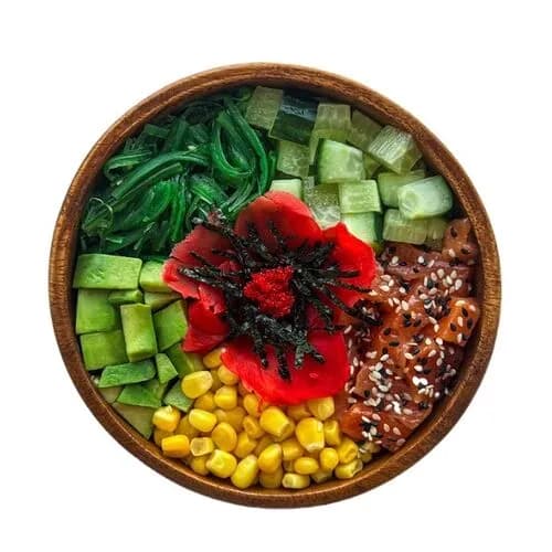 Поке трюфельный лосось