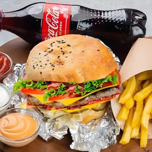 Бургер Комбо с Чизбургером