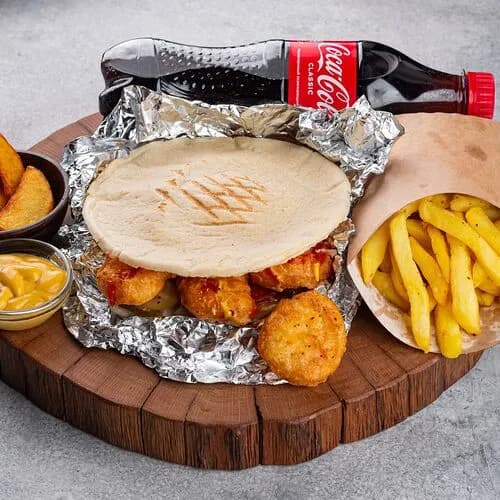 Пита Комбо с наггетсами