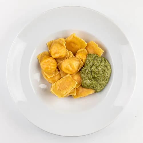 Равиоли с лососем