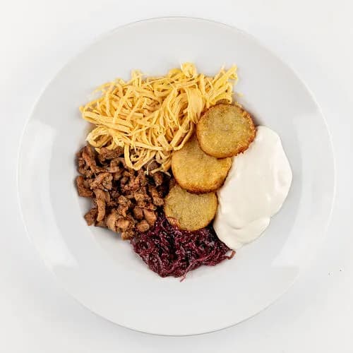 Дранички с курицей