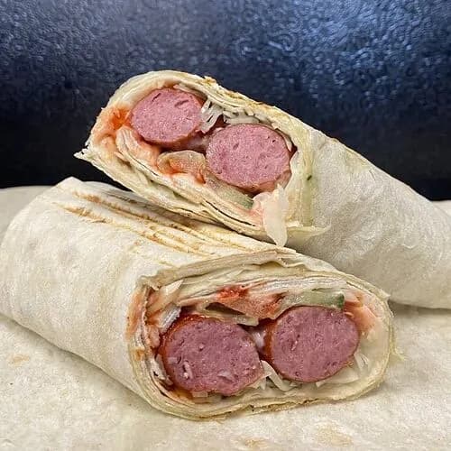 Хот-дог в лаваше