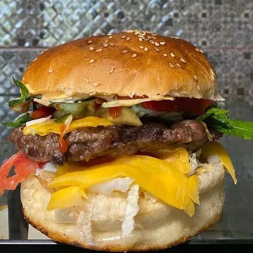 Бургер с говядиной