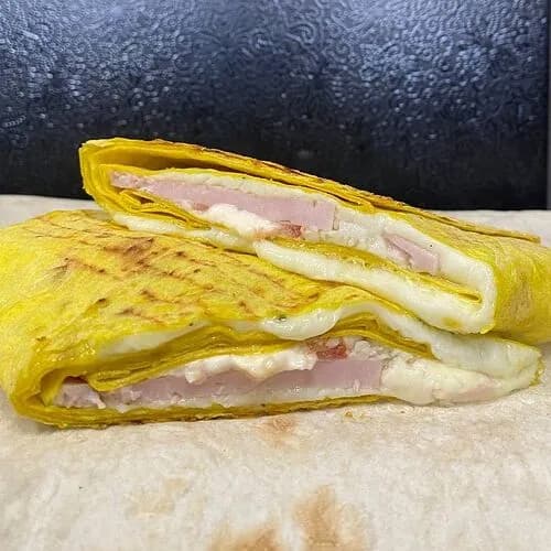 Сырный конверт с грибами