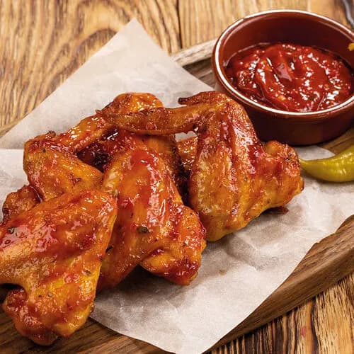 Крылышки по-охотничьи