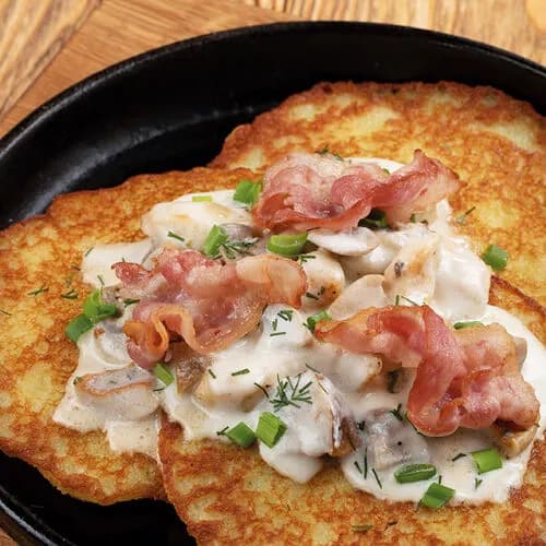 Драники С припечка