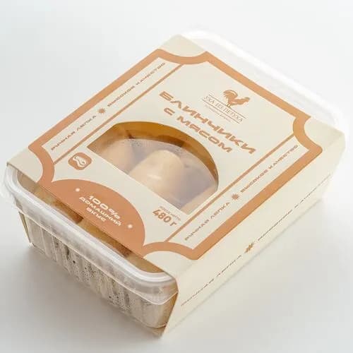 Блины с мясом