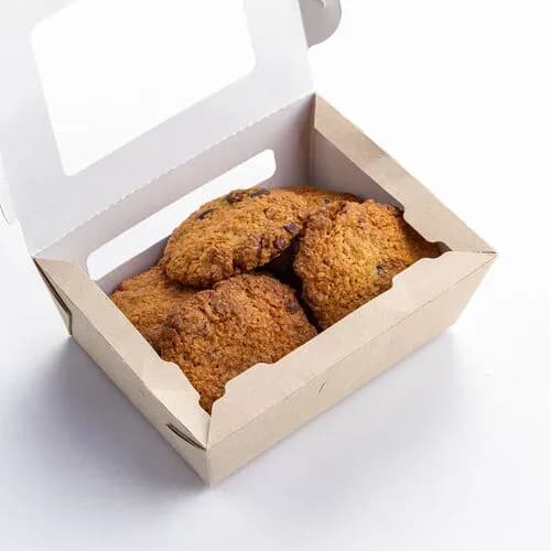 Печенье овсяное с клюквой