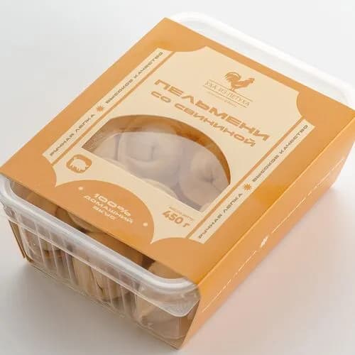 Пельмени из свинины