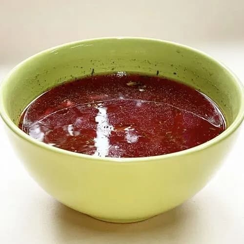 Борщ с курицей