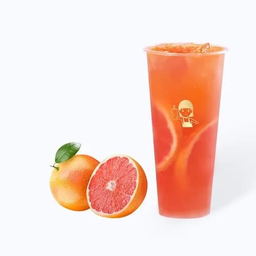 Полный стакан грейпфрут